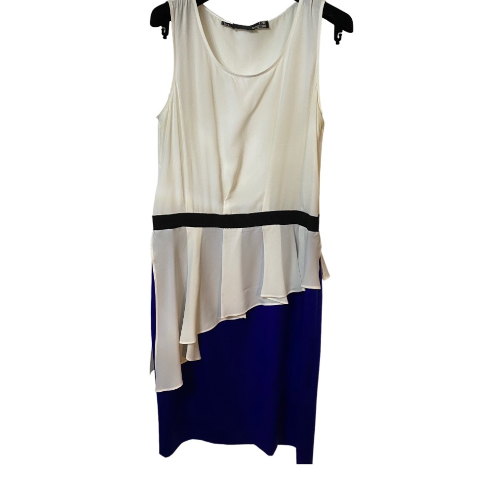 Love Moschino Silk Dress Made In Italy Size Eur 44 Or Us 8